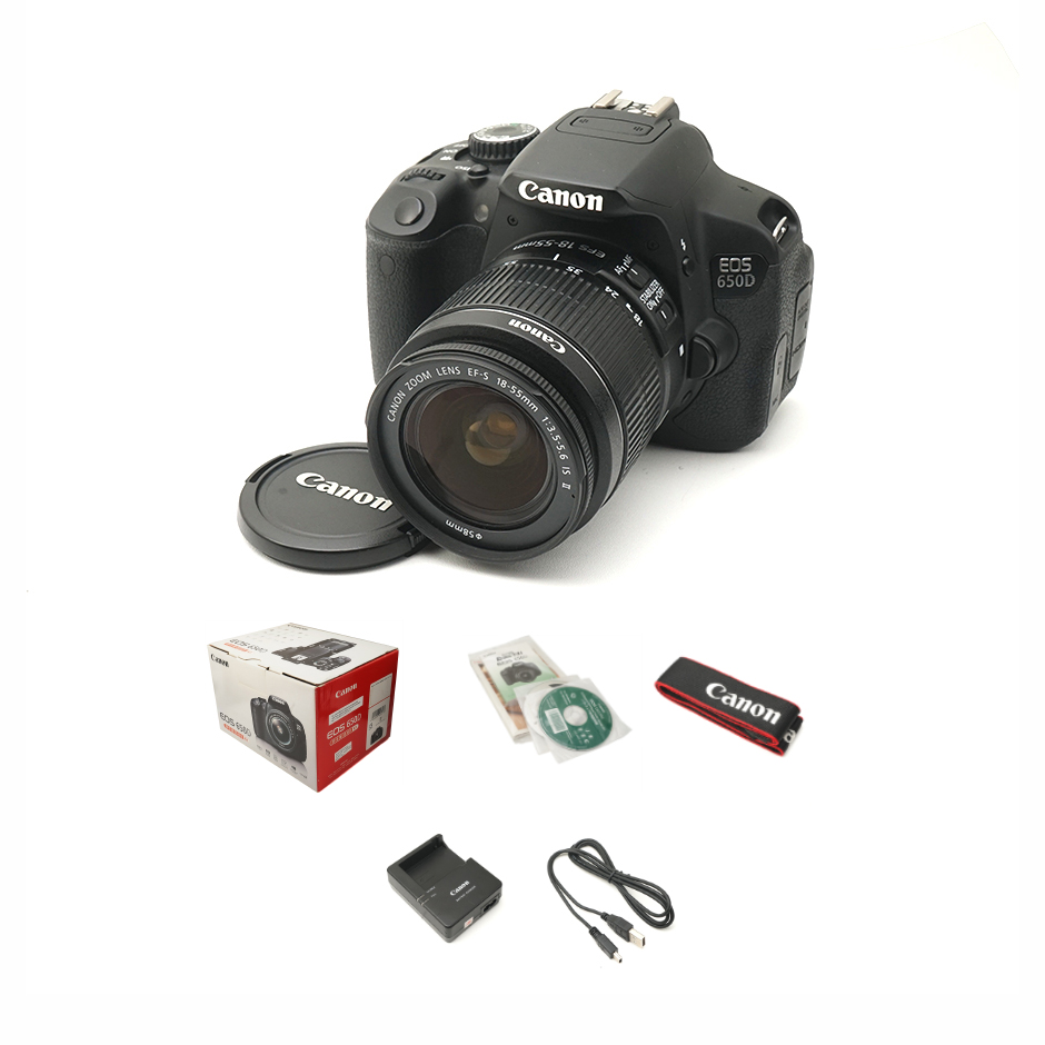 Canon EOS 650D Kit 18-55mm – SC 6.xxx – Like New