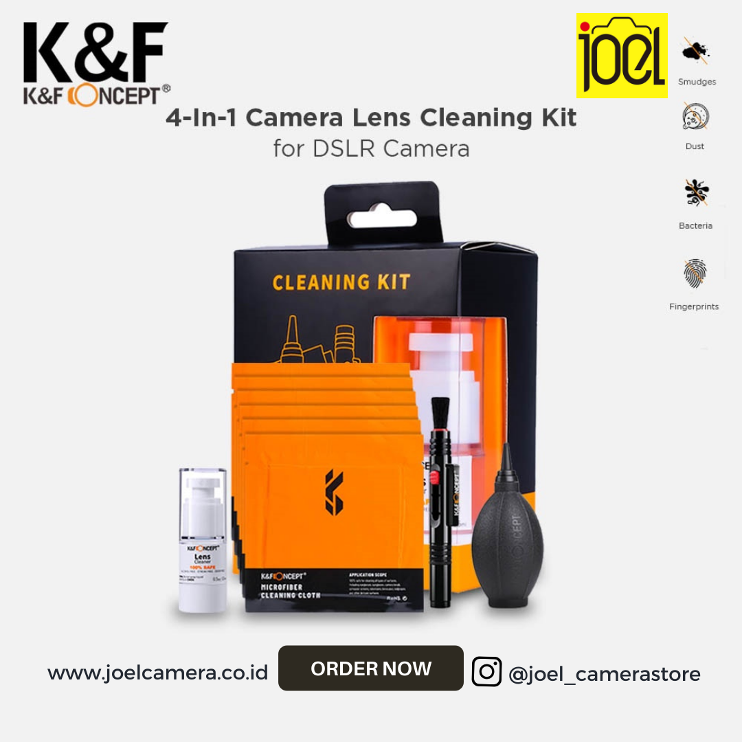 K&F KnF Concept 4 In1 Camera Lens Cleaning Kit