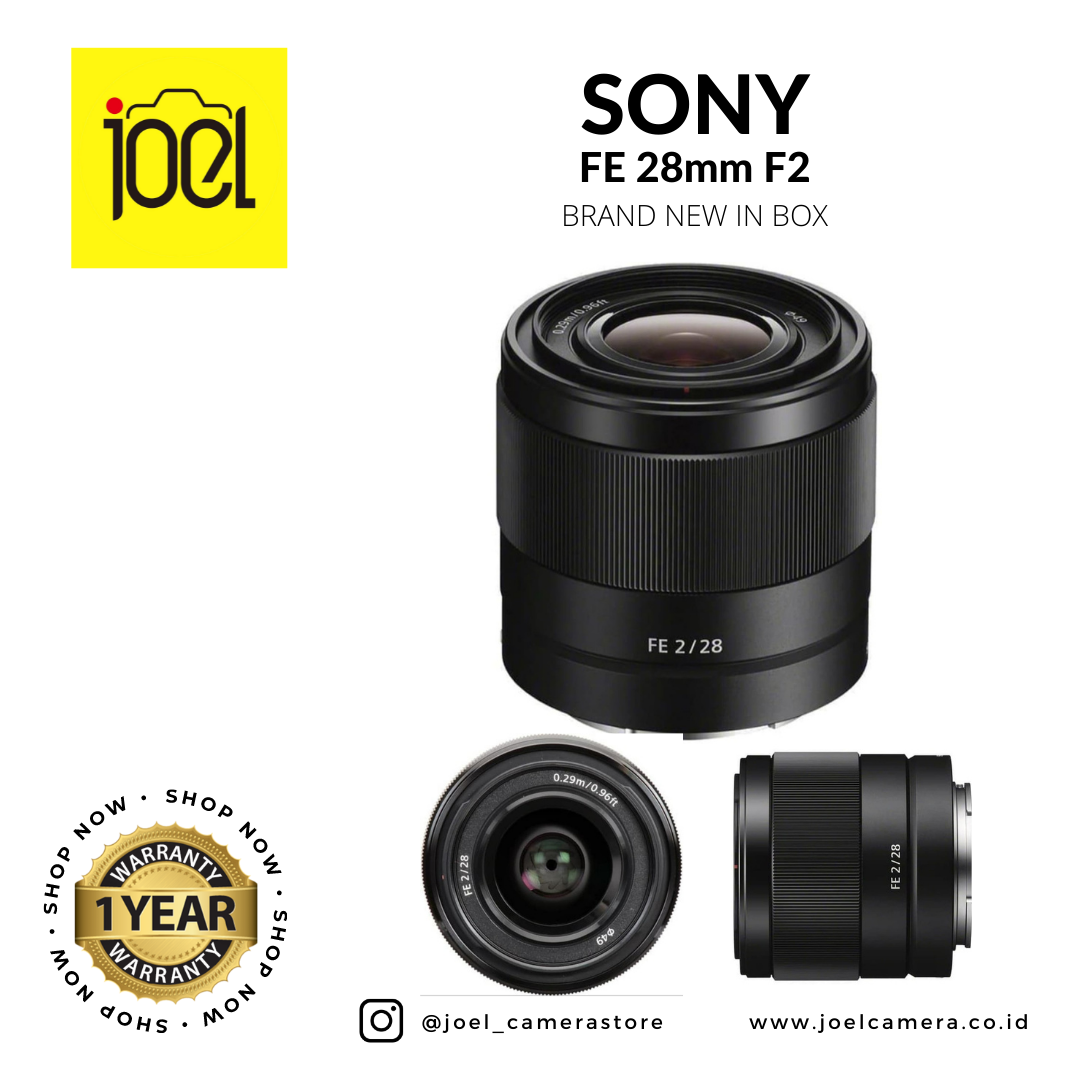 Sony FE 28mm F2-Brand New