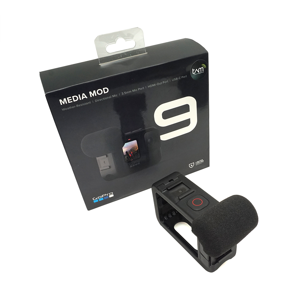 Gopro Hero 9 width Media Mod