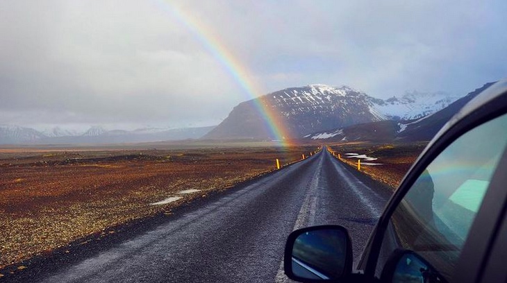 Rainbow Mountain Snow